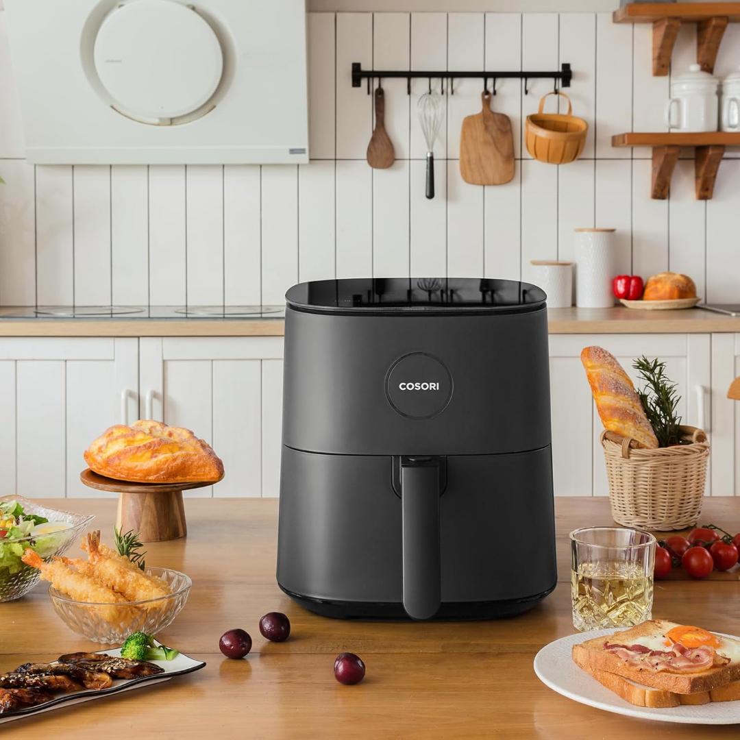 新品未開封　COSORIノンフライヤー 4.7L　レシピ付き