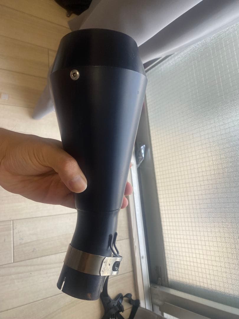 Gsxr750 2011モデル~ GPスリップオンブラックマフラー