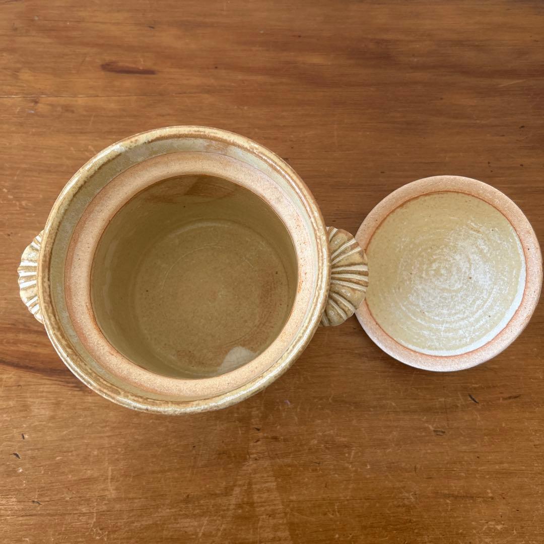 作家もの　石渡摩美さん　炊飯土鍋一合