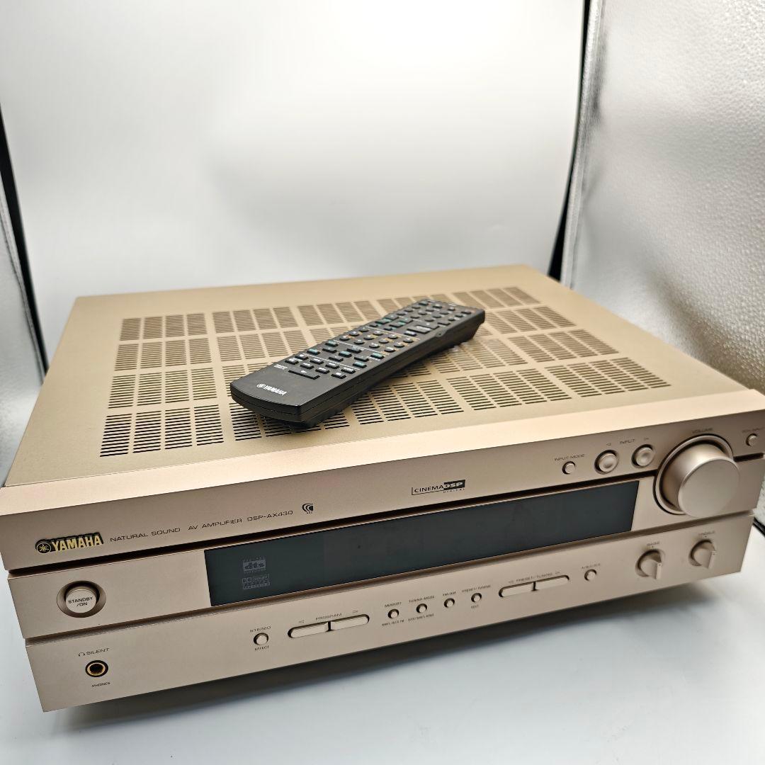 【美品】YAMAHA AVアンプ DSP-AX430 リモコン付き