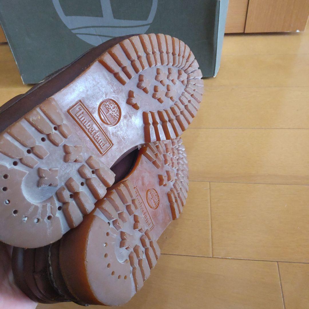 【ケア済・値下げ可】Timberland 3eye ブラウン