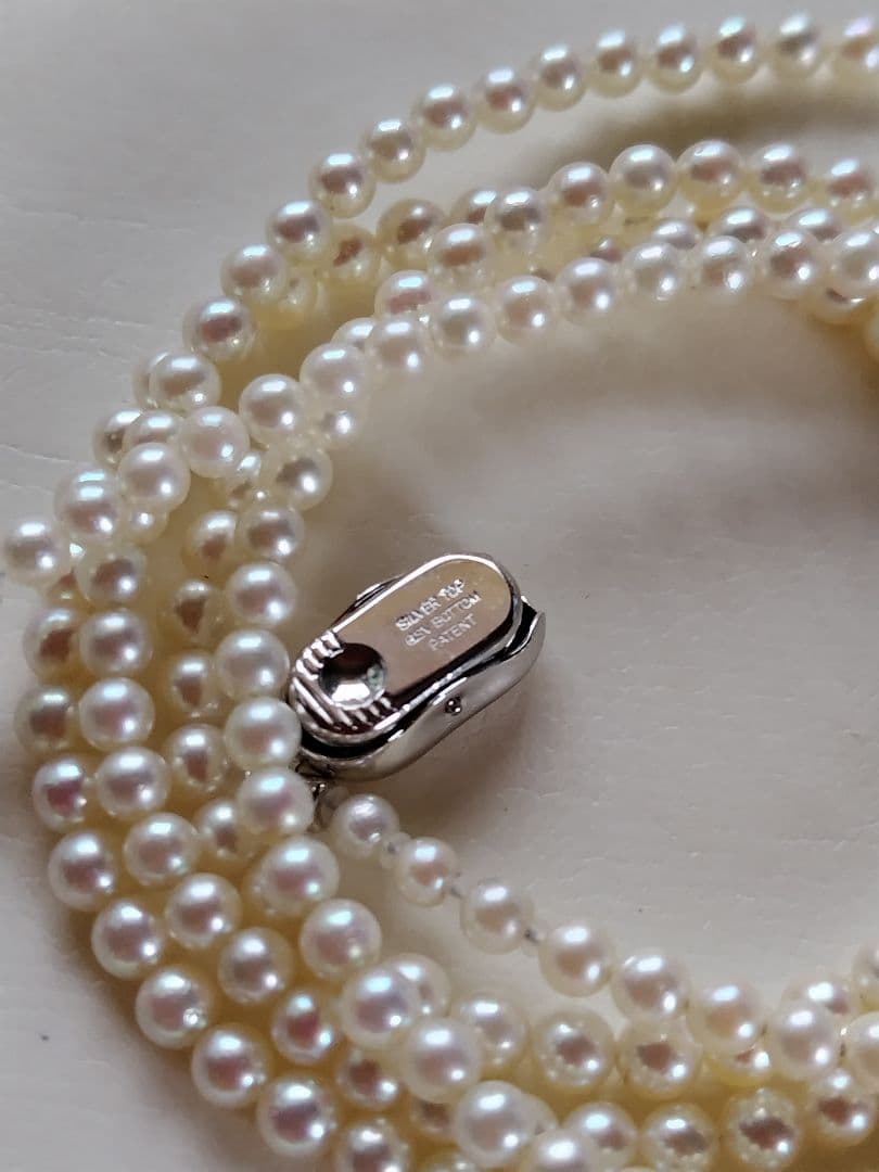 アコヤ真珠ベビーパール ロングネックレス