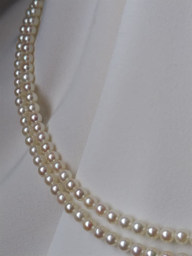 アコヤ真珠ベビーパール ロングネックレス