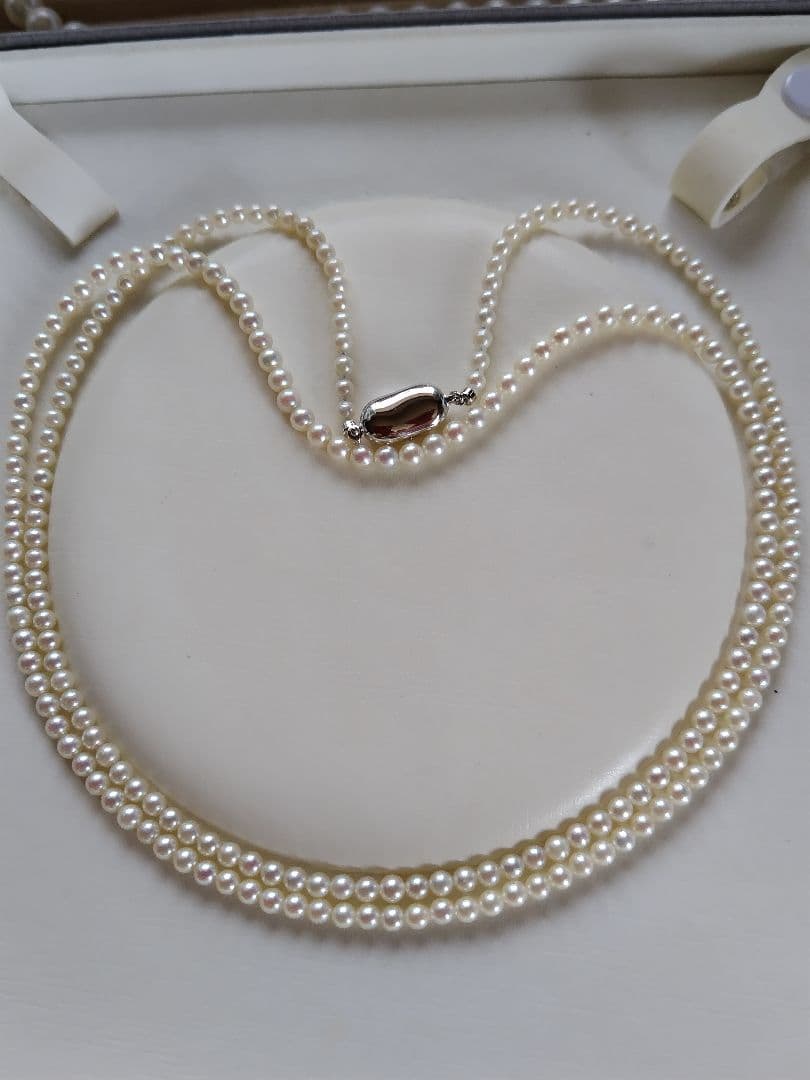 アコヤ真珠ベビーパール ロングネックレス