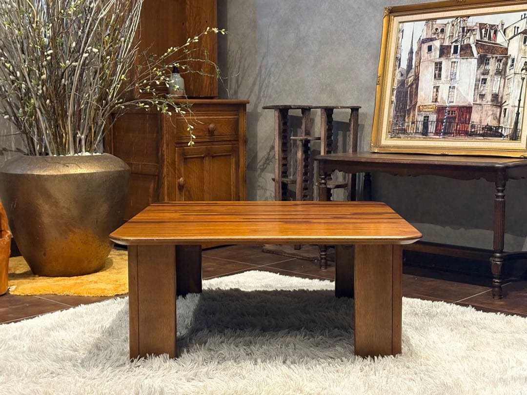 FUJI FURNITURE センターテーブル　ローテーブル　スクエア　IG