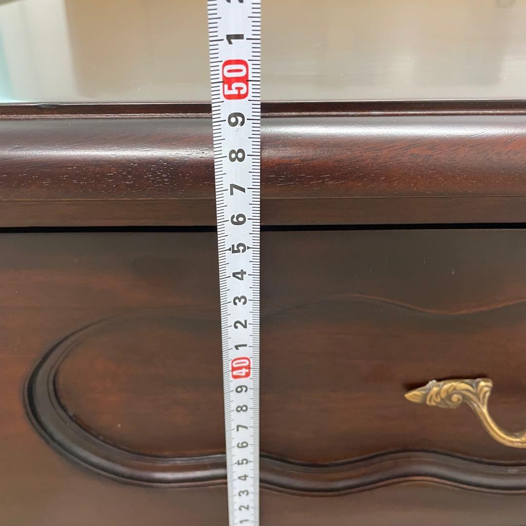 新品❗️マホガニー ジョージアン リビング ローテーブル 猫足 ロカイユ