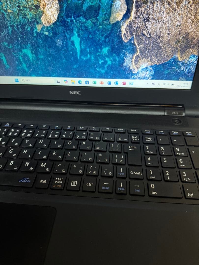 VersaPro【中古】NEC 快速SSD128GB Office2024付