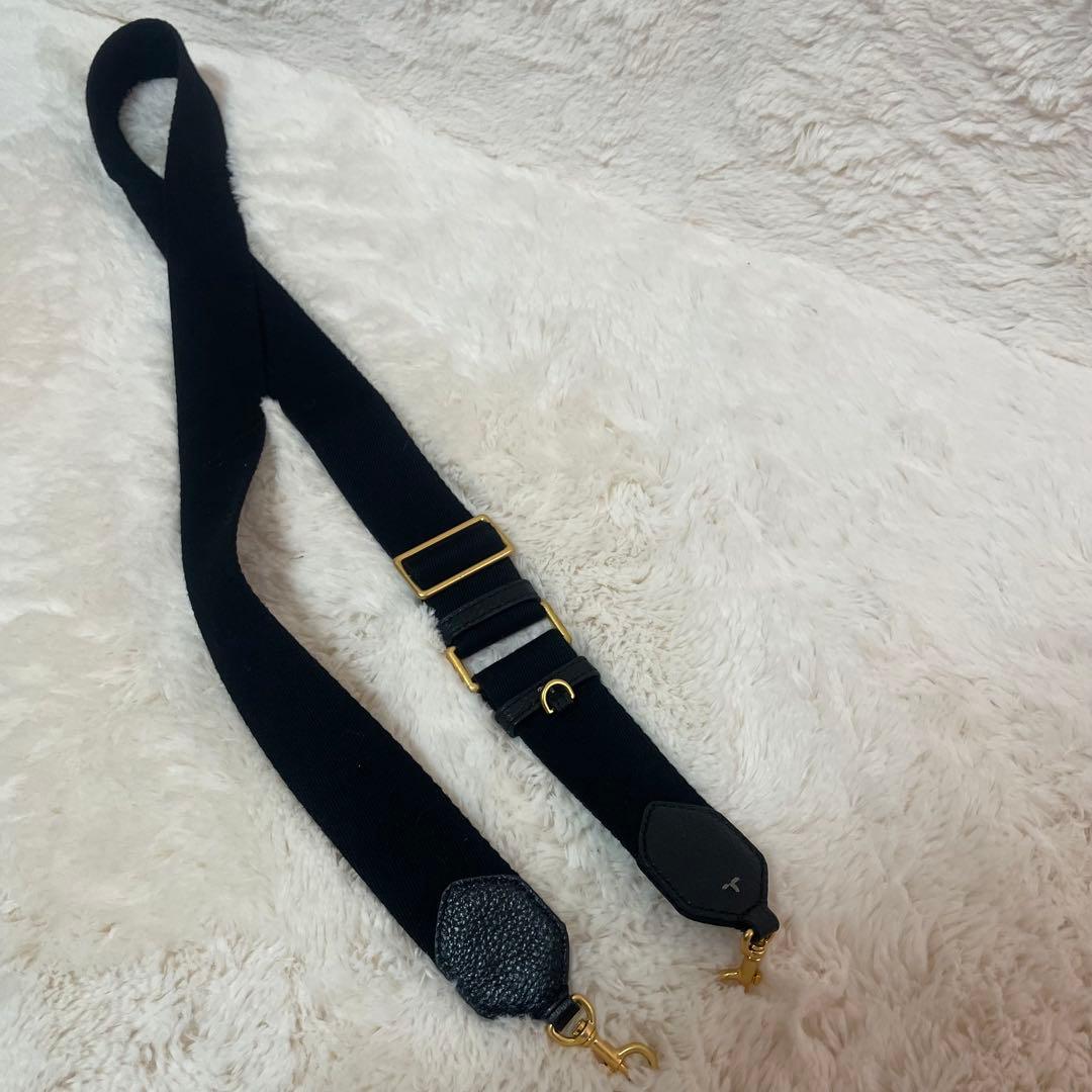 極美品‼️ トリーバーチ　レザー　ミニボストンバッグ　2WAY 黒　ハンドバッグ