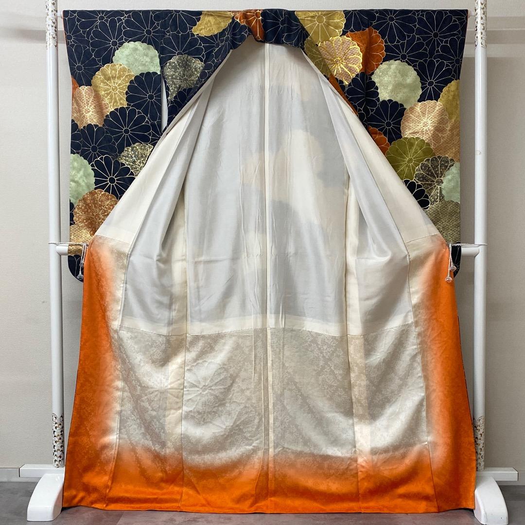 ⭐︎K0858 美品 逸品 豪華 古典 金彩 金駒刺繍 正絹 振袖