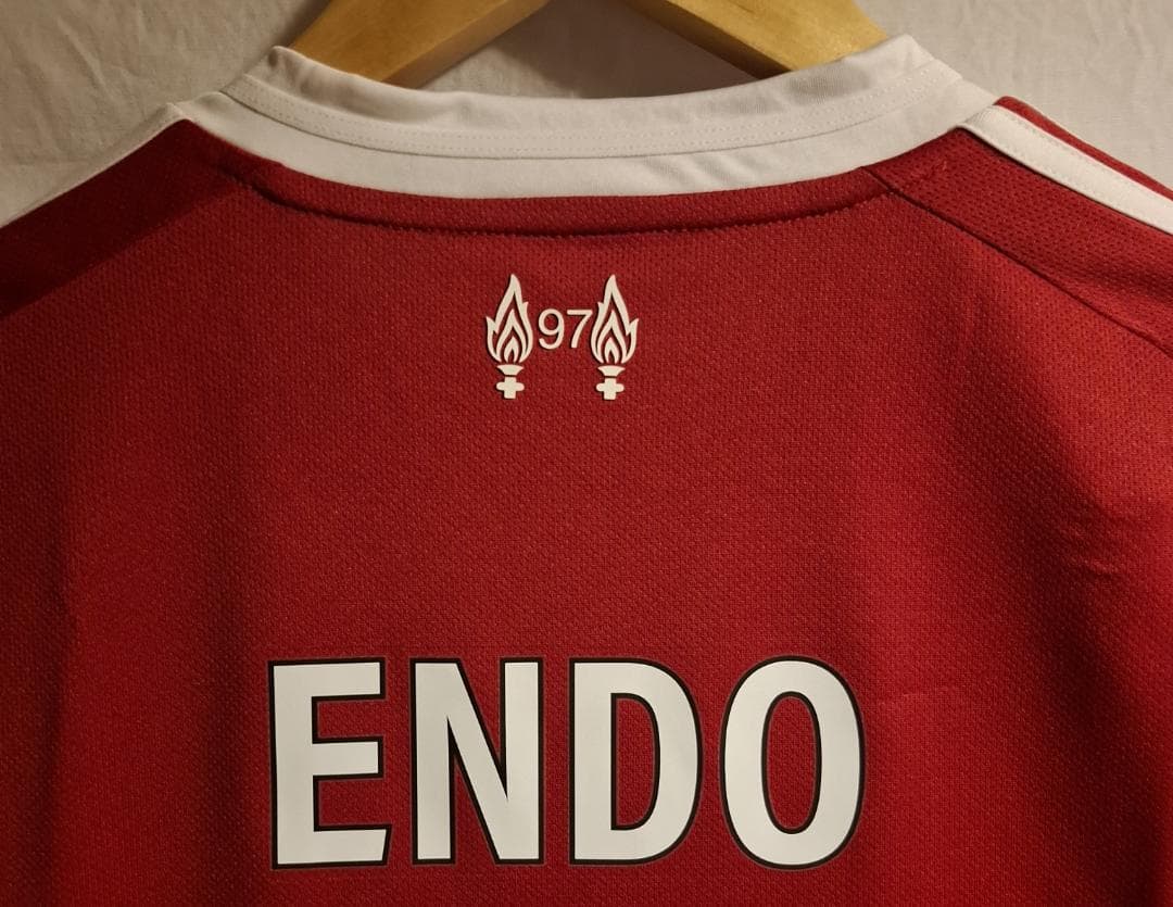 【限界価格】リバプール 25-26 レプリカユニフォーム ホーム 3.遠藤航