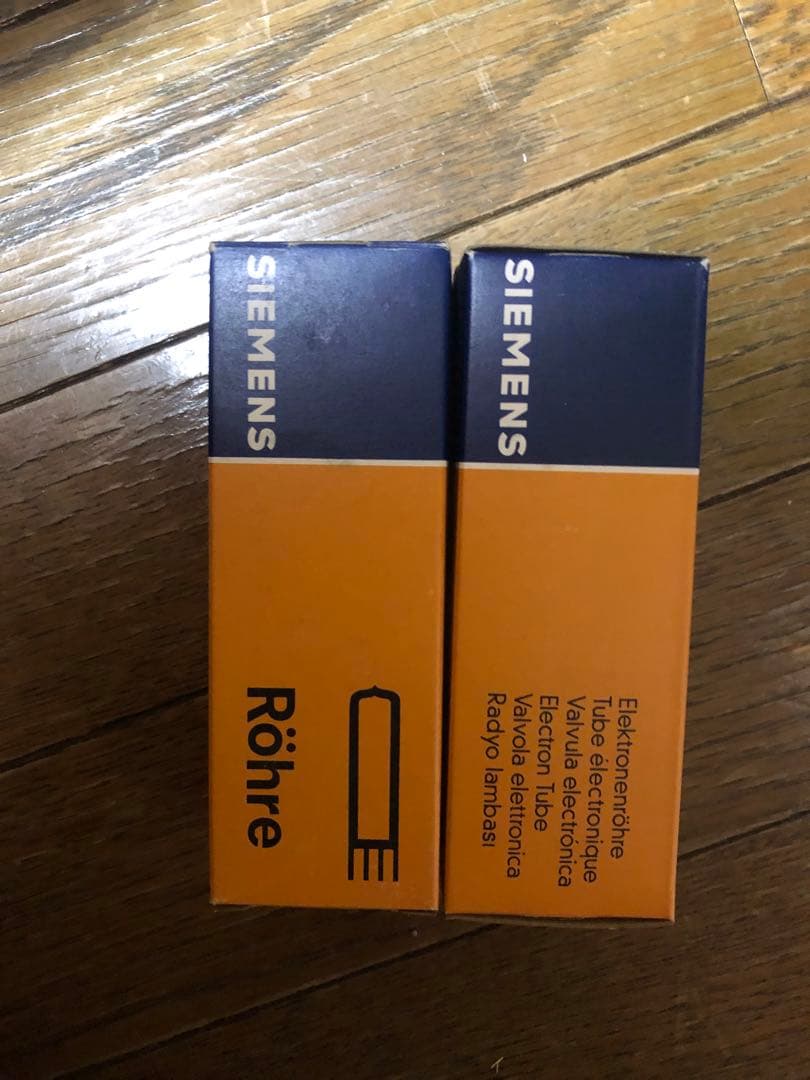 Siemens GZ34 真空管 2本セット箱付き
