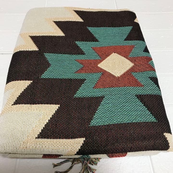 高品質　多機能　エスニック ソファカバー 大判　マルチカバー　ファブリック　敷物