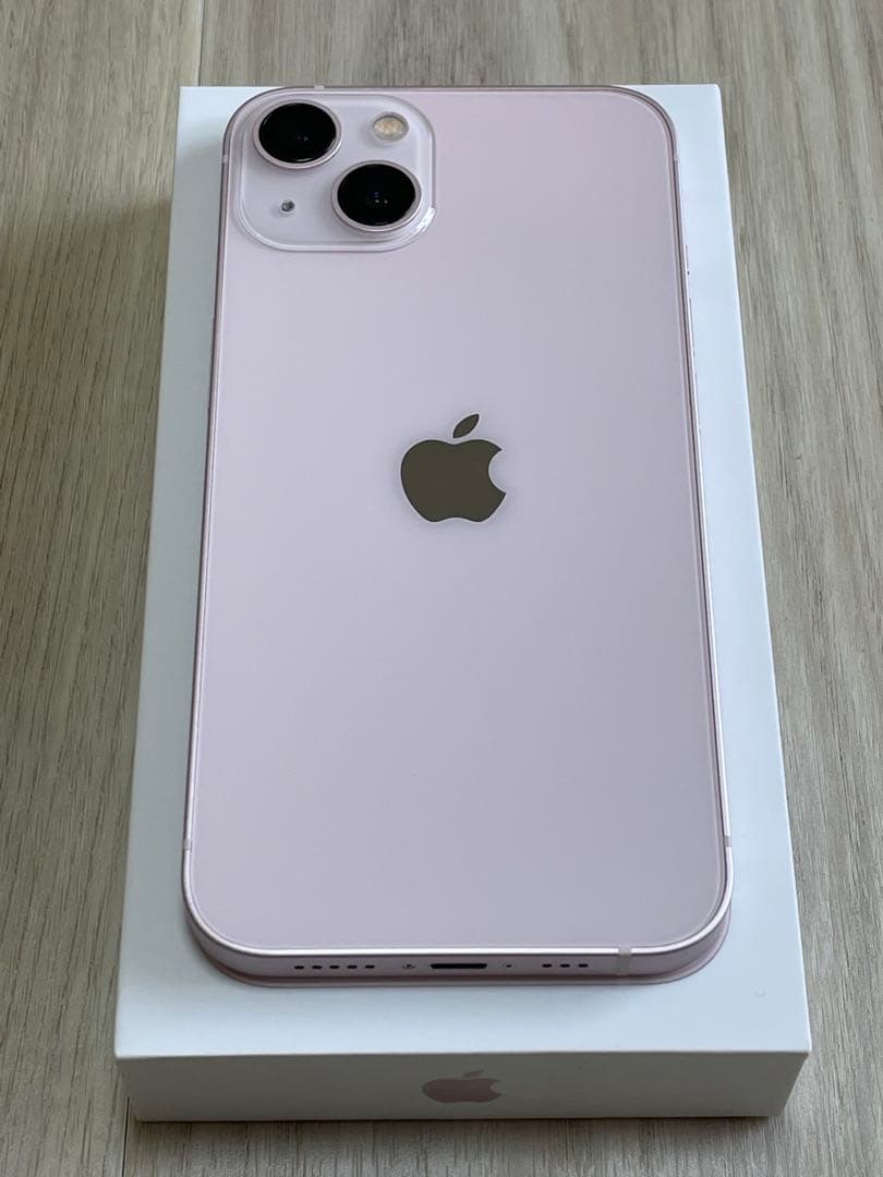 【新品同様★純正パネル】iPhone 13 mini ピンク 256GB