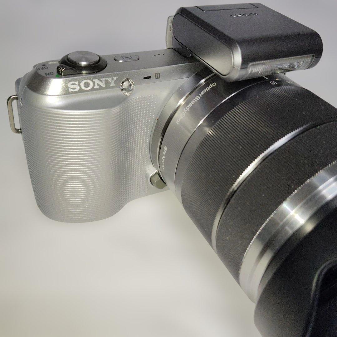 SONY ミラーレス一眼　NEX-C3ボディ&SEL1855レンズ　ジャンク