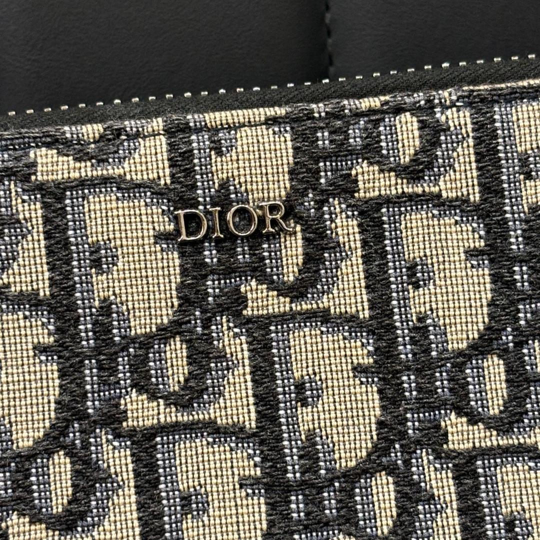 Dior ショルダーバッグ ネイビー/ベージュ