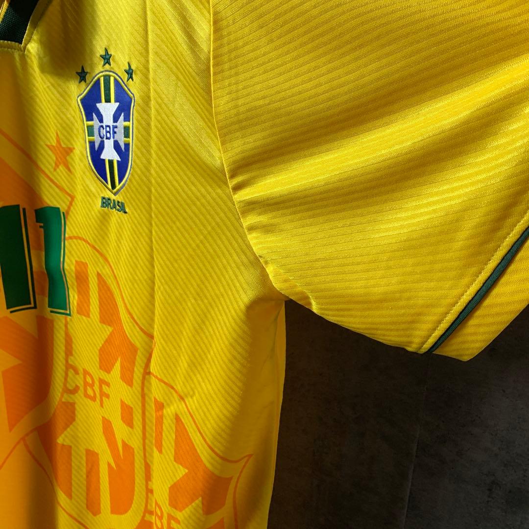 【★ロマーリオ】 サッカー 94 ブラジル代表 ユニフォーム 11番 XL 希少