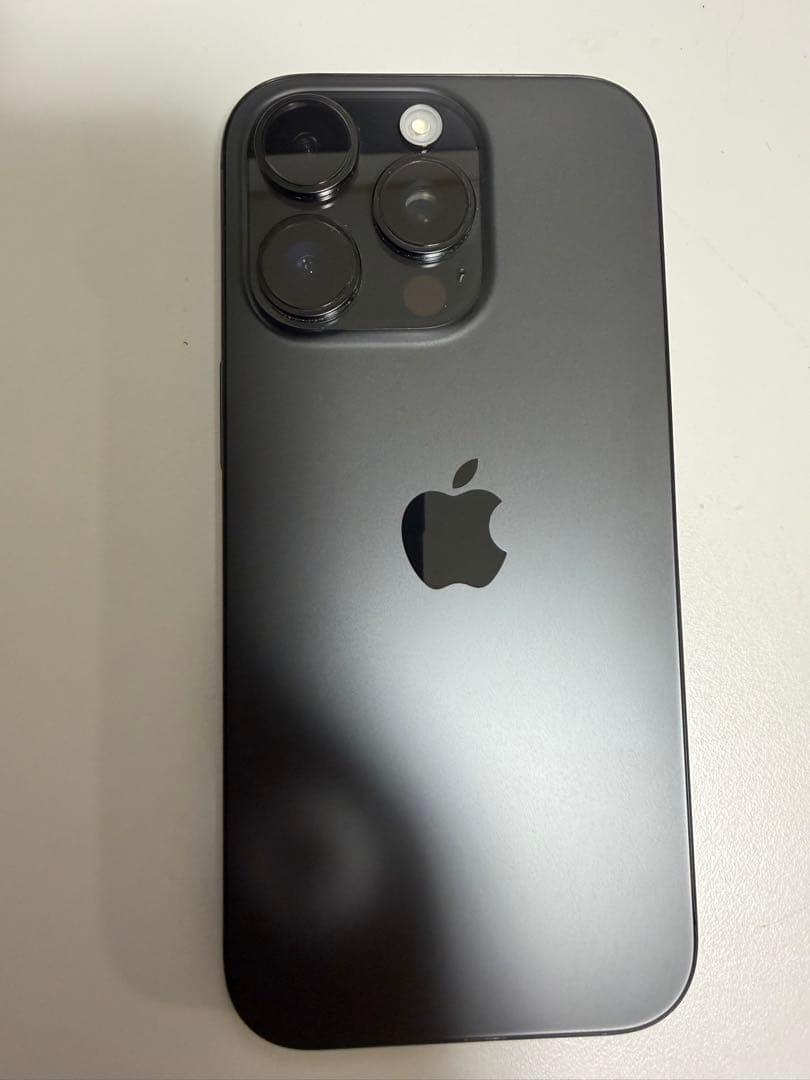 iPhone 16 Pro 512GB ブラックチタニウム AppleCare+