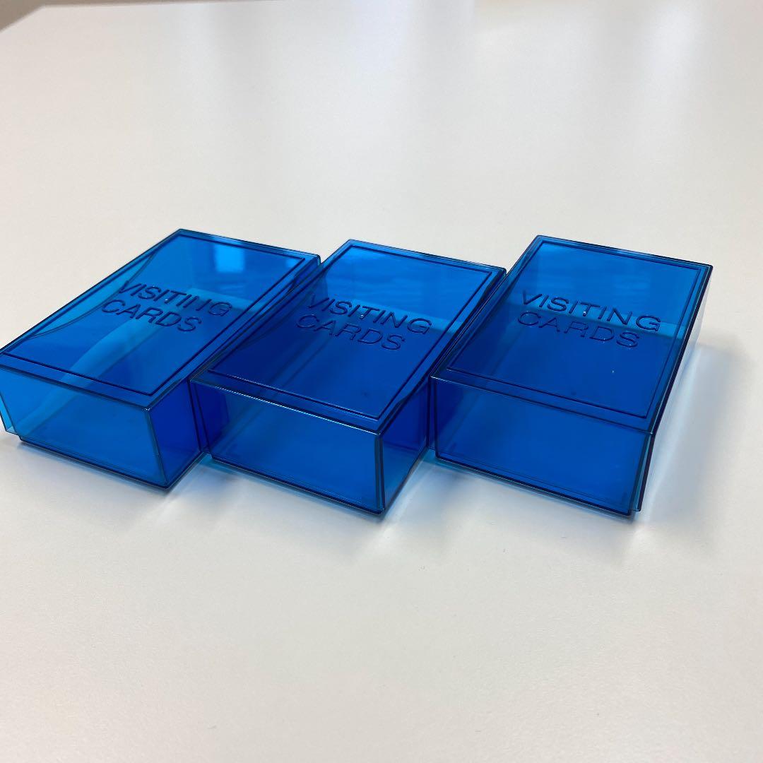 名刺ケース　プラスチック　300個入り