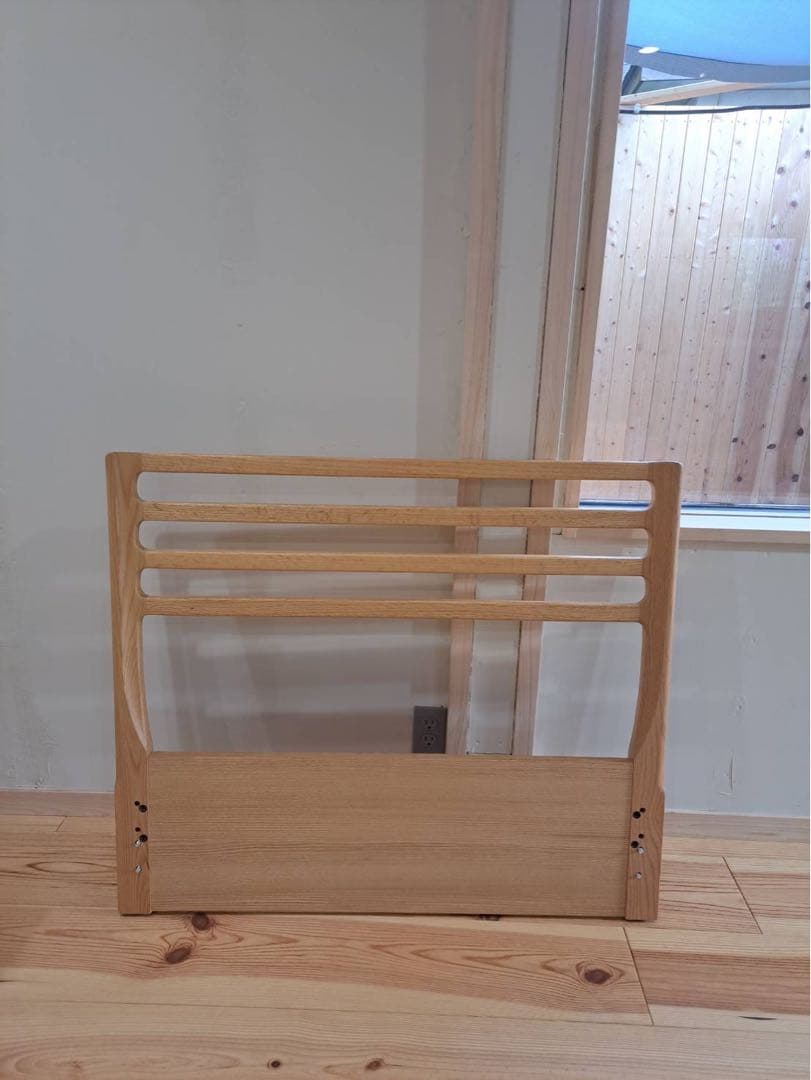 起立木工　木製ベビーベッド用サイドガード