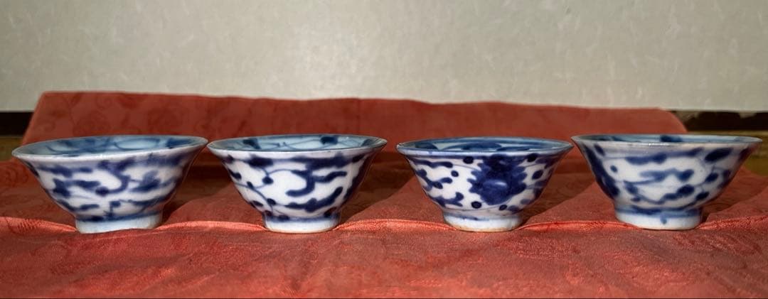 ツ*ず様 煎茶道具　茶器　茶碗　9客セット