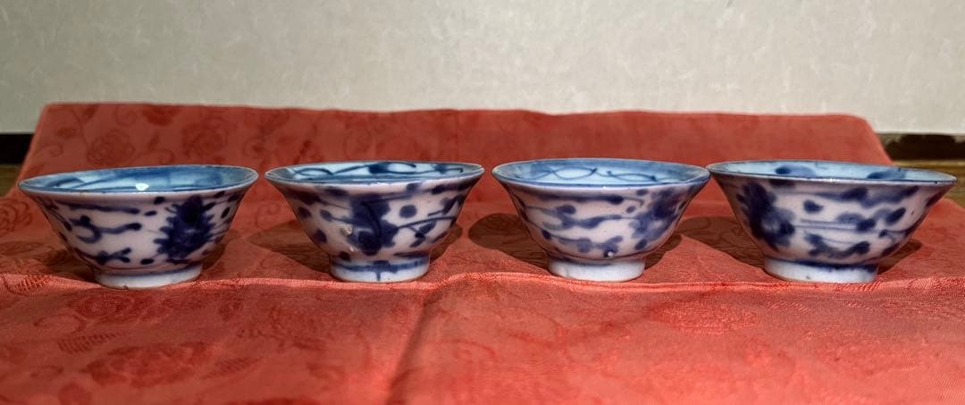 ツ*ず様 煎茶道具　茶器　茶碗　9客セット