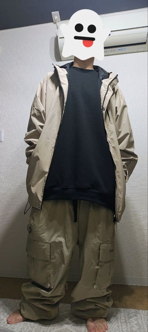 MAHF マーフ ウェア セットアップ ベージュ