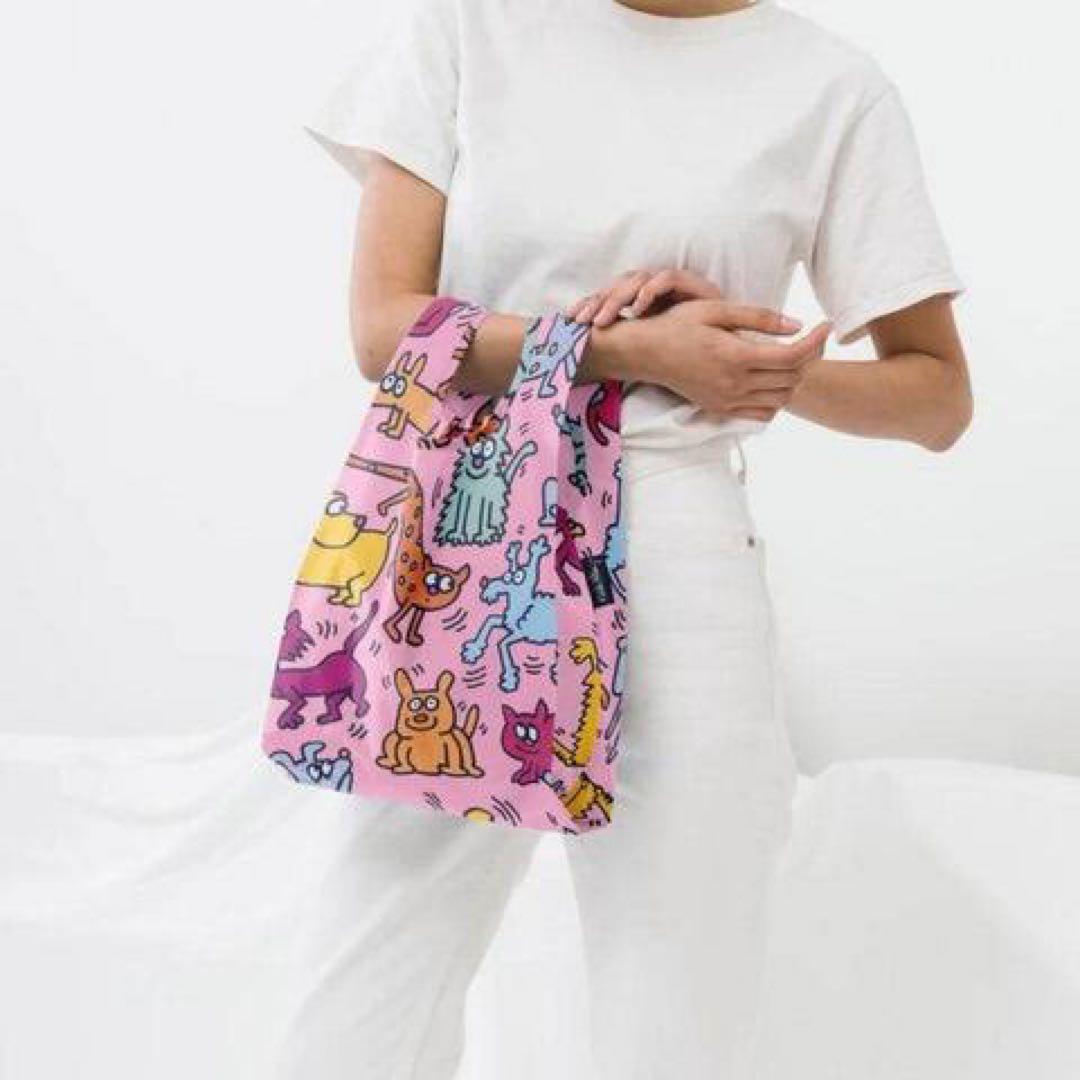 BAGGU シンプソンズ　キースへリング　 エコバッグ　ポップアート　ドーナツ