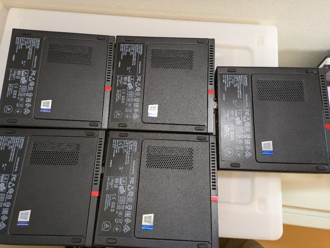 Lenovo M710q Core i3-7100T 8GB 5台