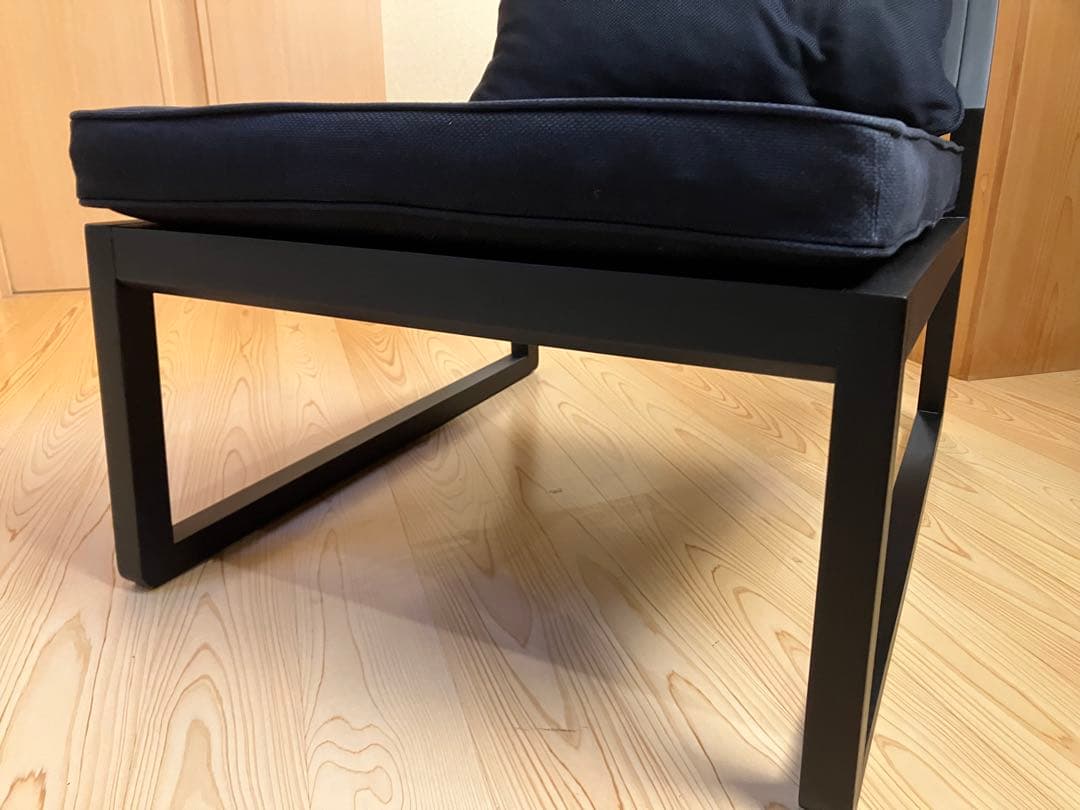 Yoshi　カッシーナ　イクスシー　ラウンジソファ　ブラック　木製