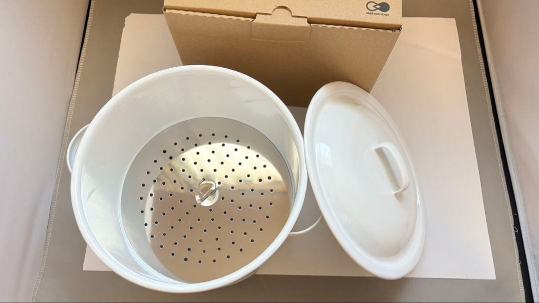 野田琺瑯 にちにち道具 蒸し器