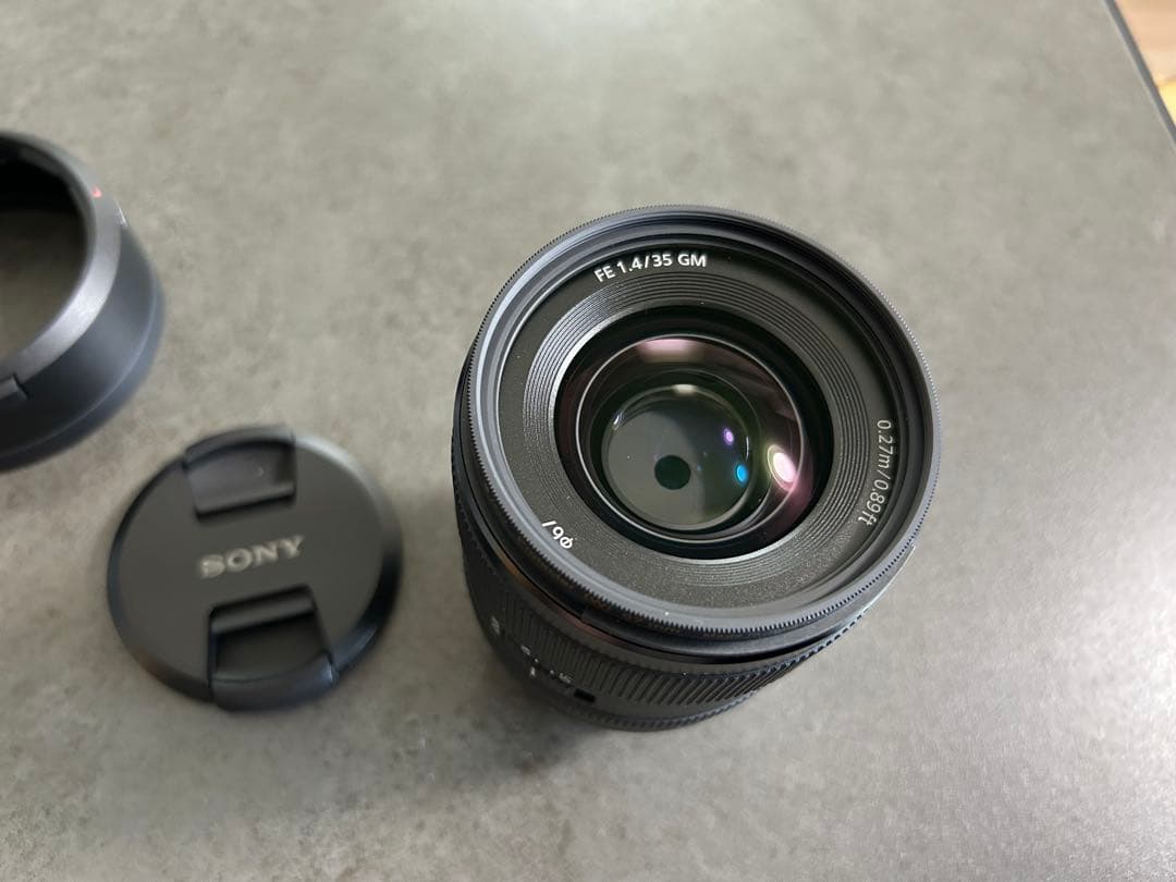 Sony FE 35mm f1.4 GM レンズ