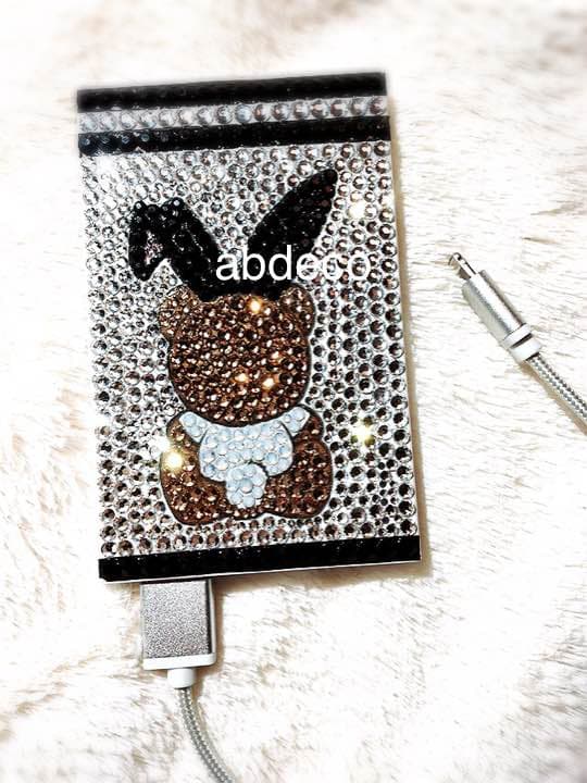 モバイルバッテリー デコ 現品