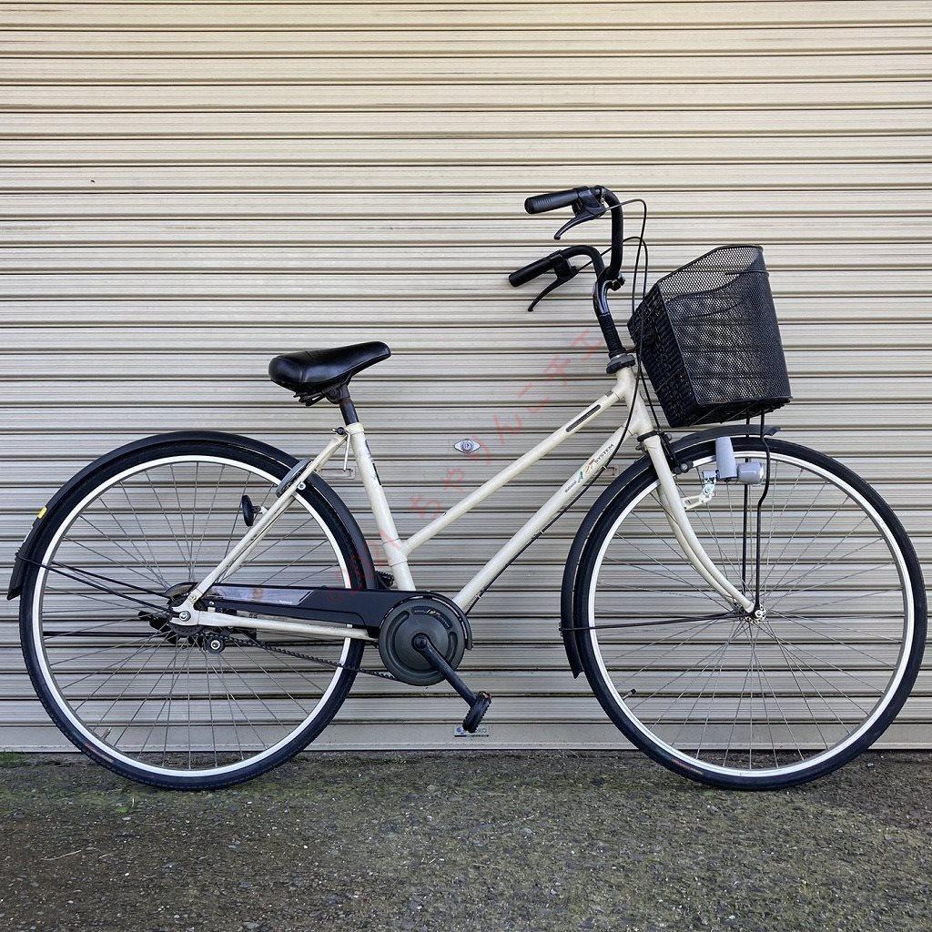 【ベルト駆動】 ナショナル 点検・整備済 LEDライト 27インチ 軽快車