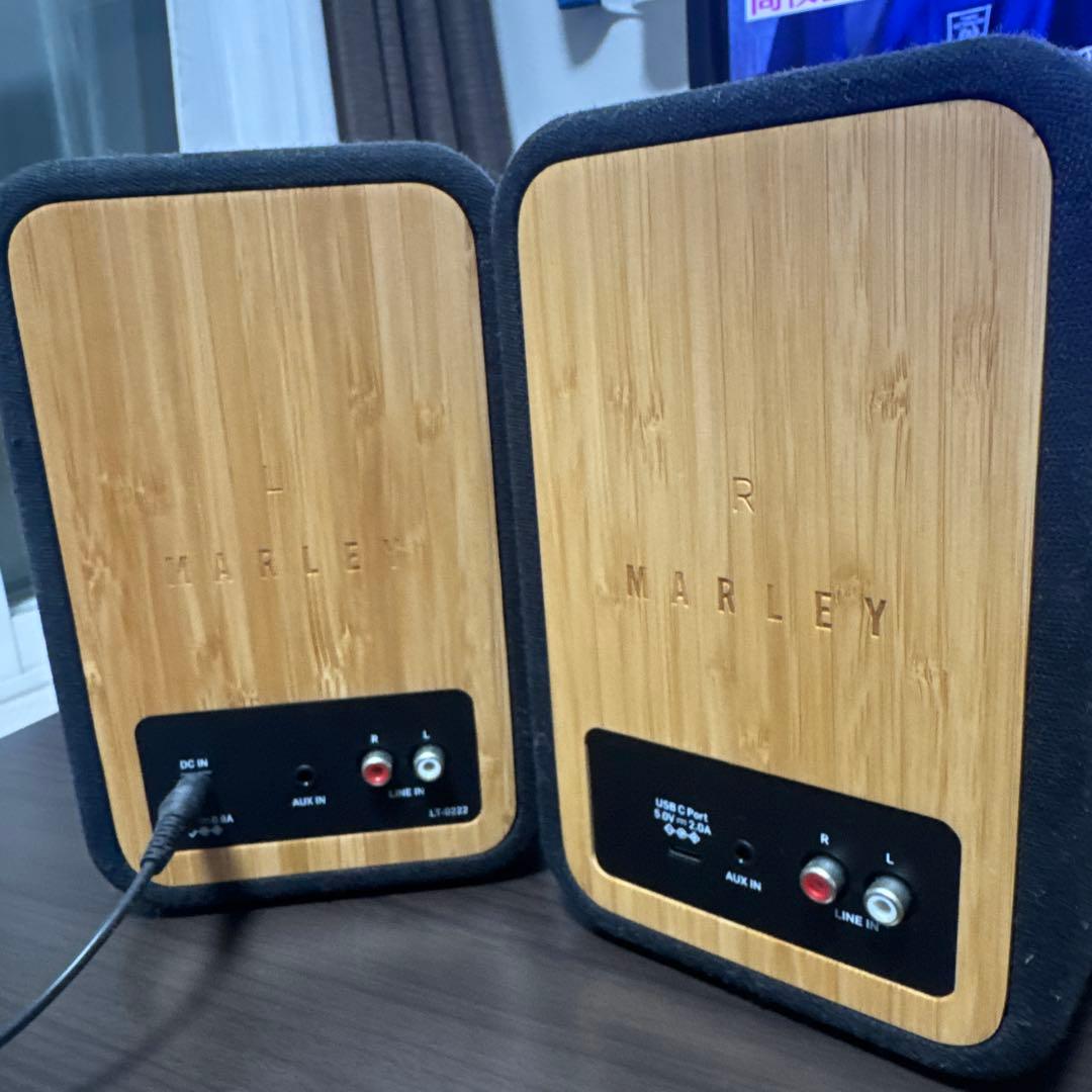 MARLEY スピーカーセット バンブー