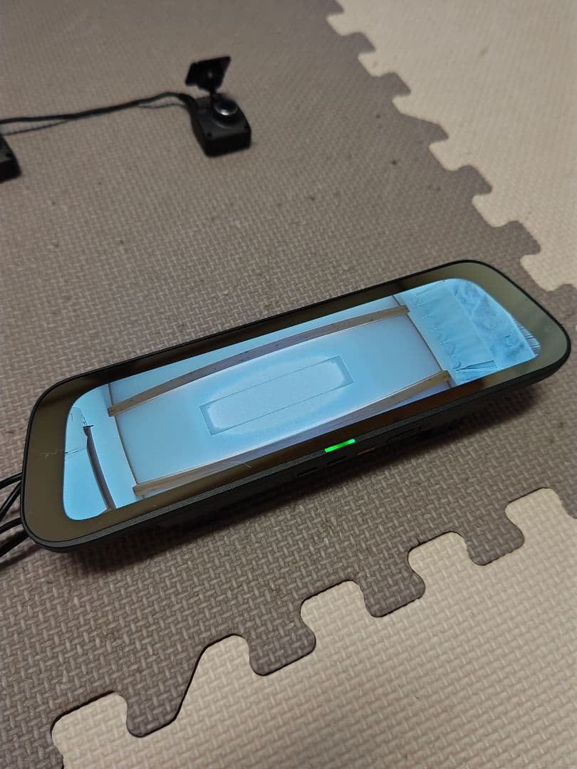 TZ-D203MWミラー型ドライブレコーダー 前後カメラ付き