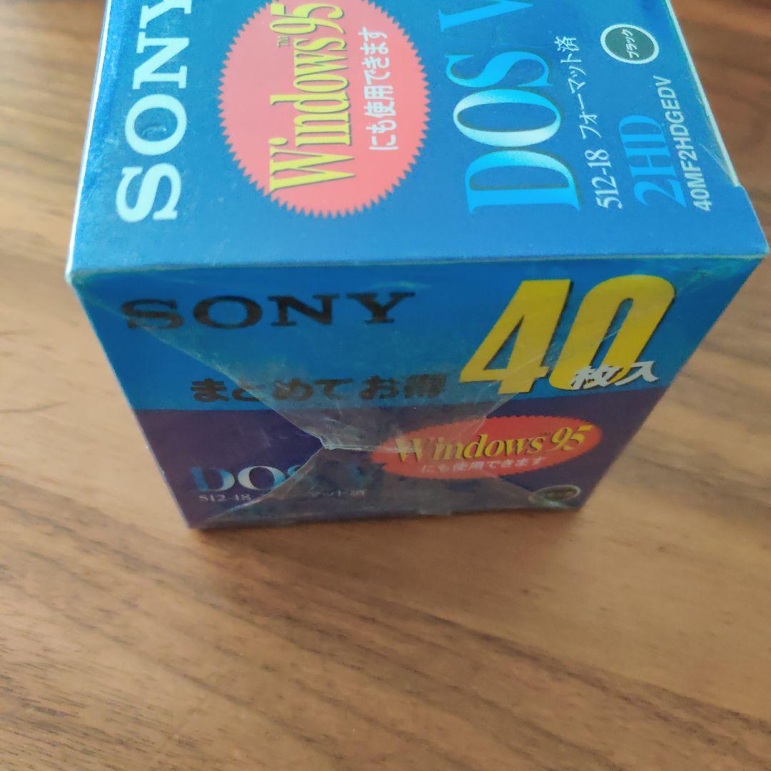 未開封SONY 3.5インチ 2HD  フロッピーディスク40枚 DOS /V