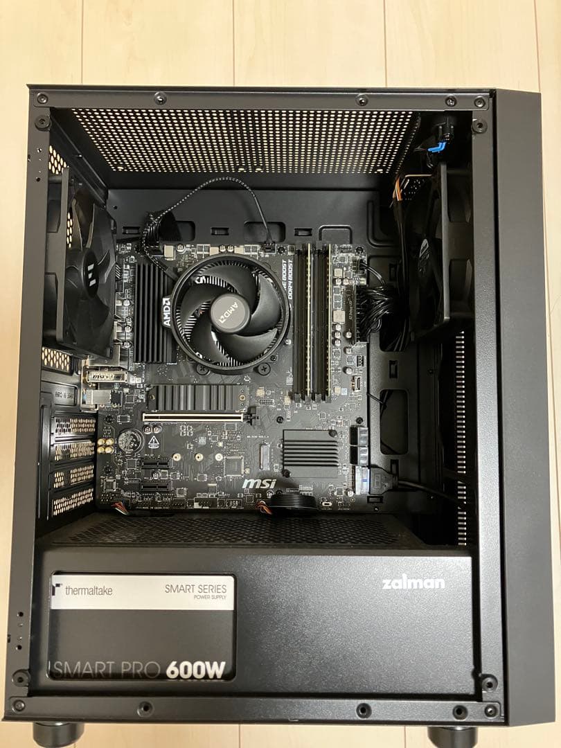 【値下げ依頼OK】Windows 自作PC ほぼ未使用 デスクトップ パソコン