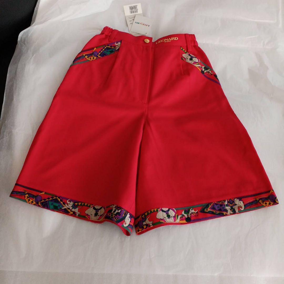 LEONARD レオナール スポーツ☆キュロット☆タグ付き新品未使用
