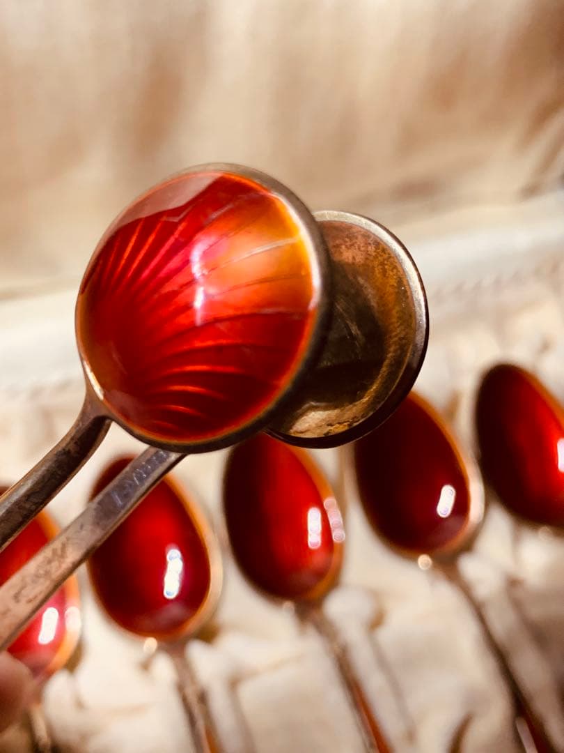 Norway sterling silver 925 スプーン シュガートング