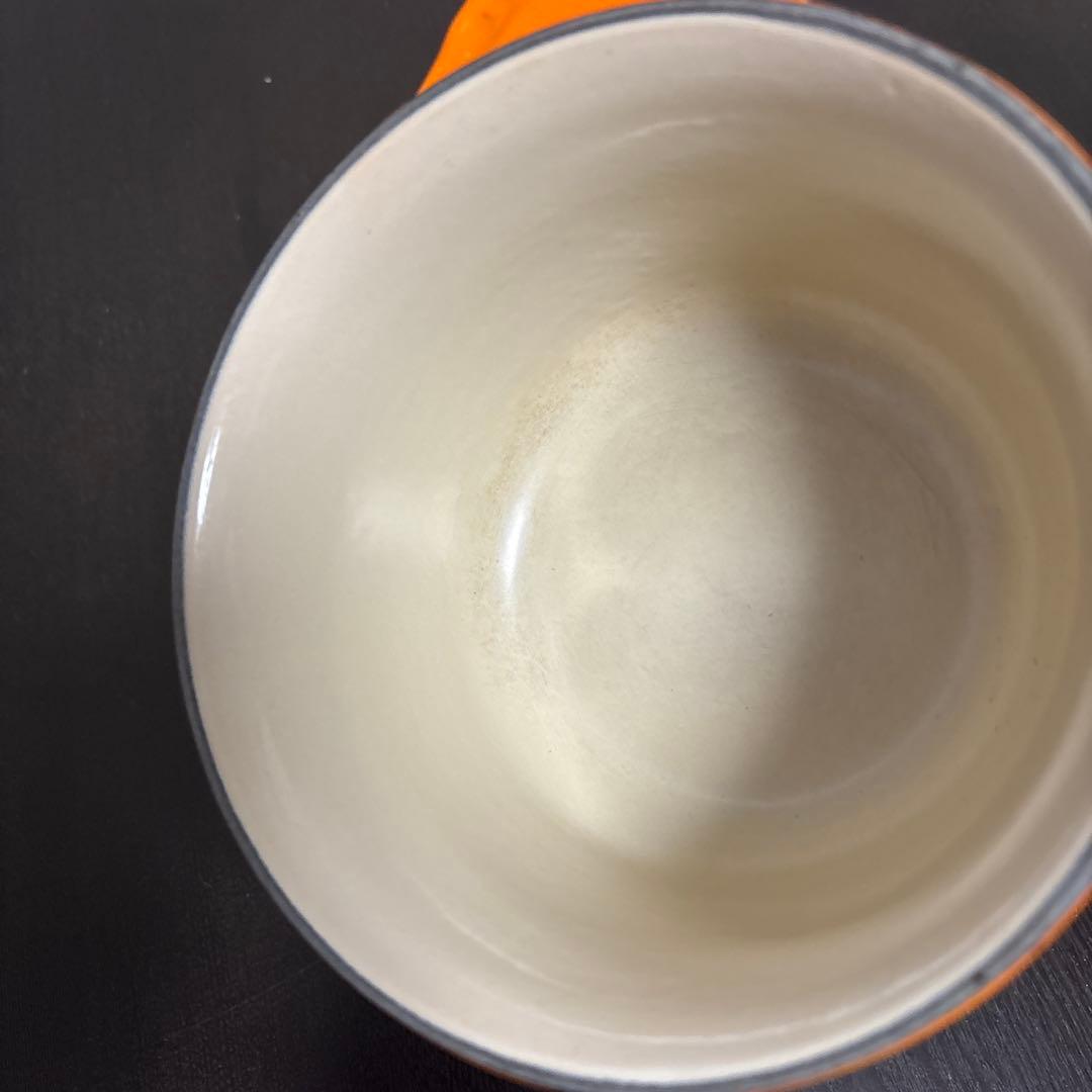 LE CREUSET　ソースパン オレンジ　片手鍋　16cm