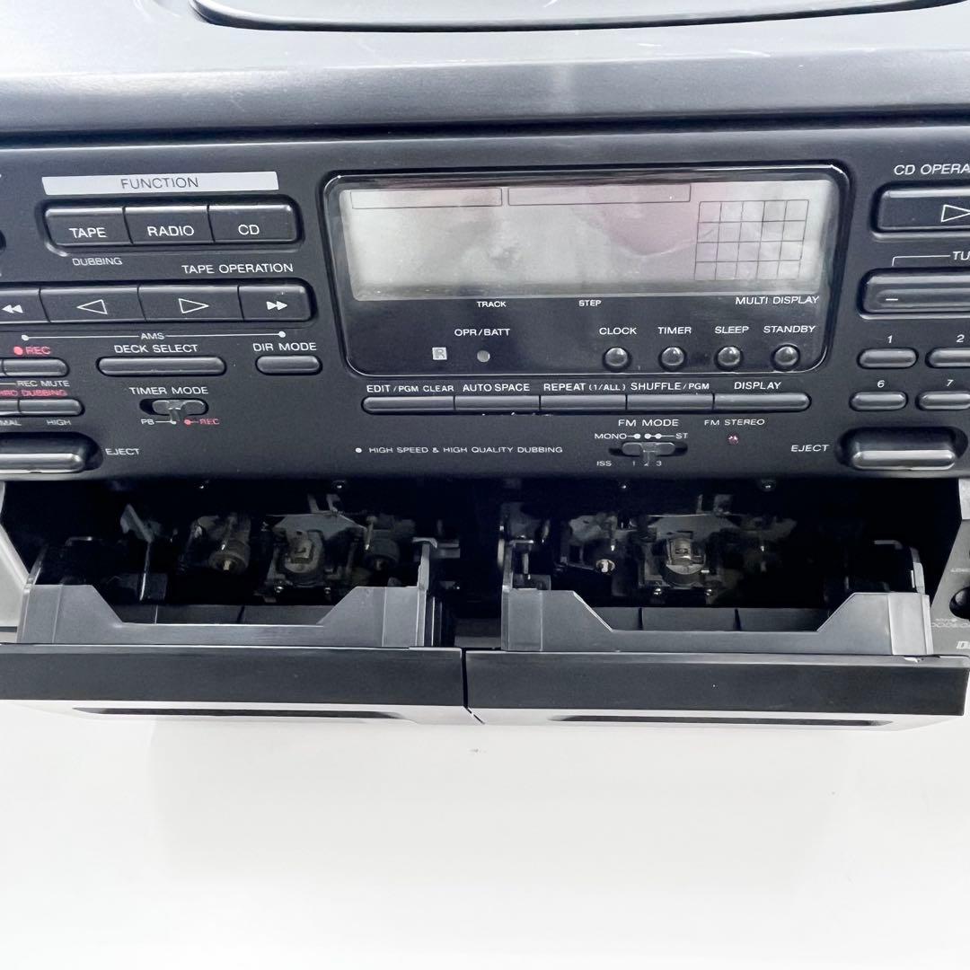 SONY CFD-400 CDラジカセ ダブルカセット オートリバース 完動品