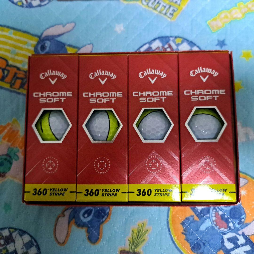Callaway Chrome Soft ゴルフボール 3ダース