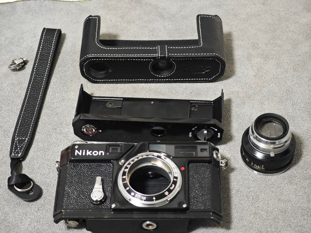 Nikon SP 布幕モデル 後塗りピアノブラック