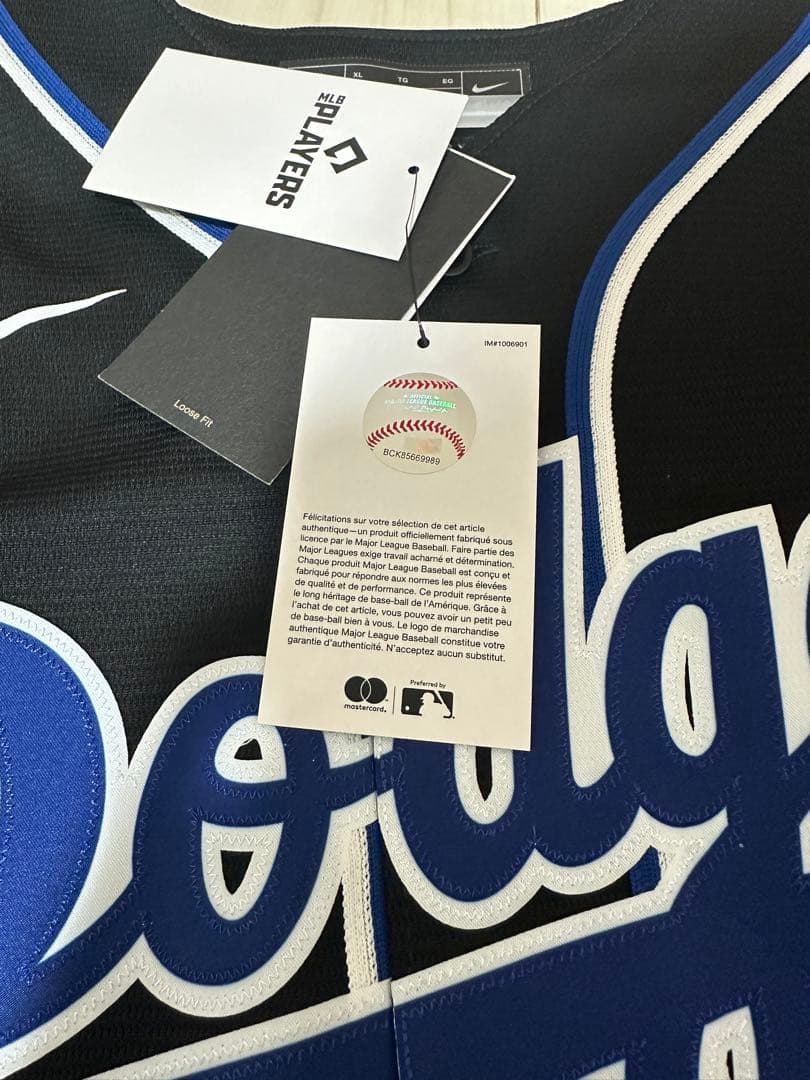 【新品】ムーキー・ベッツ ドジャース ユニフォーム ブラック XL