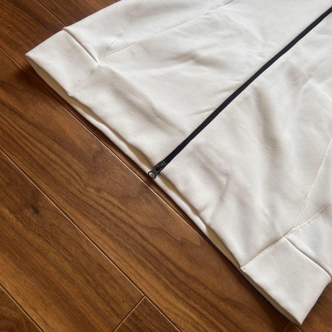 adidas セットアップ メンズ L パーカー パンツ ジャージ 上下 白美品