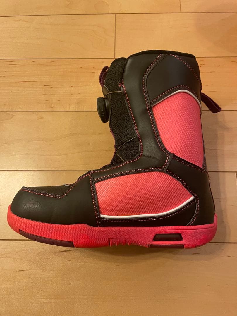 K2 スノーボード3点セット　ピンク/ホワイト