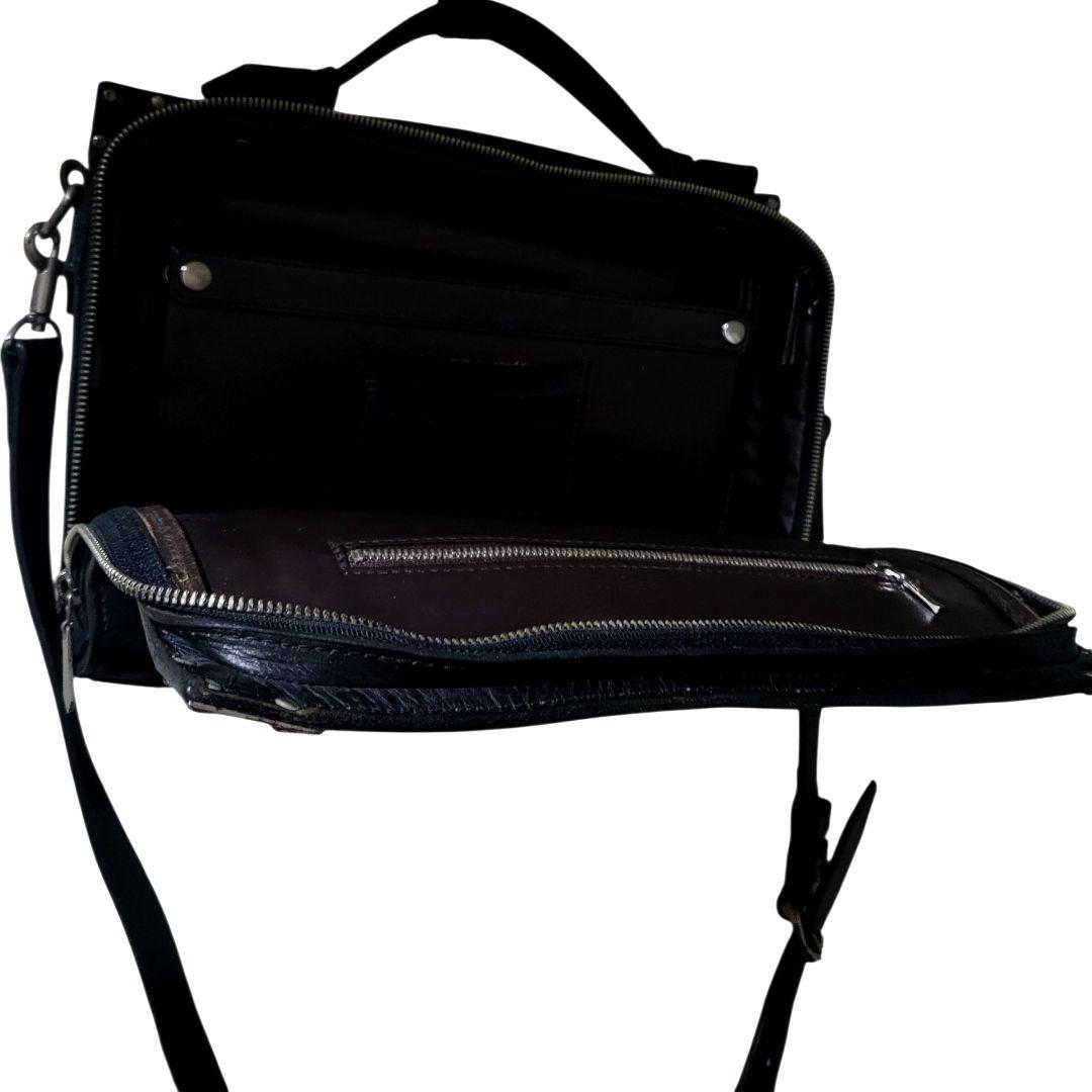 90s JPG GAULTIER シノワズリーロゴ バッグ