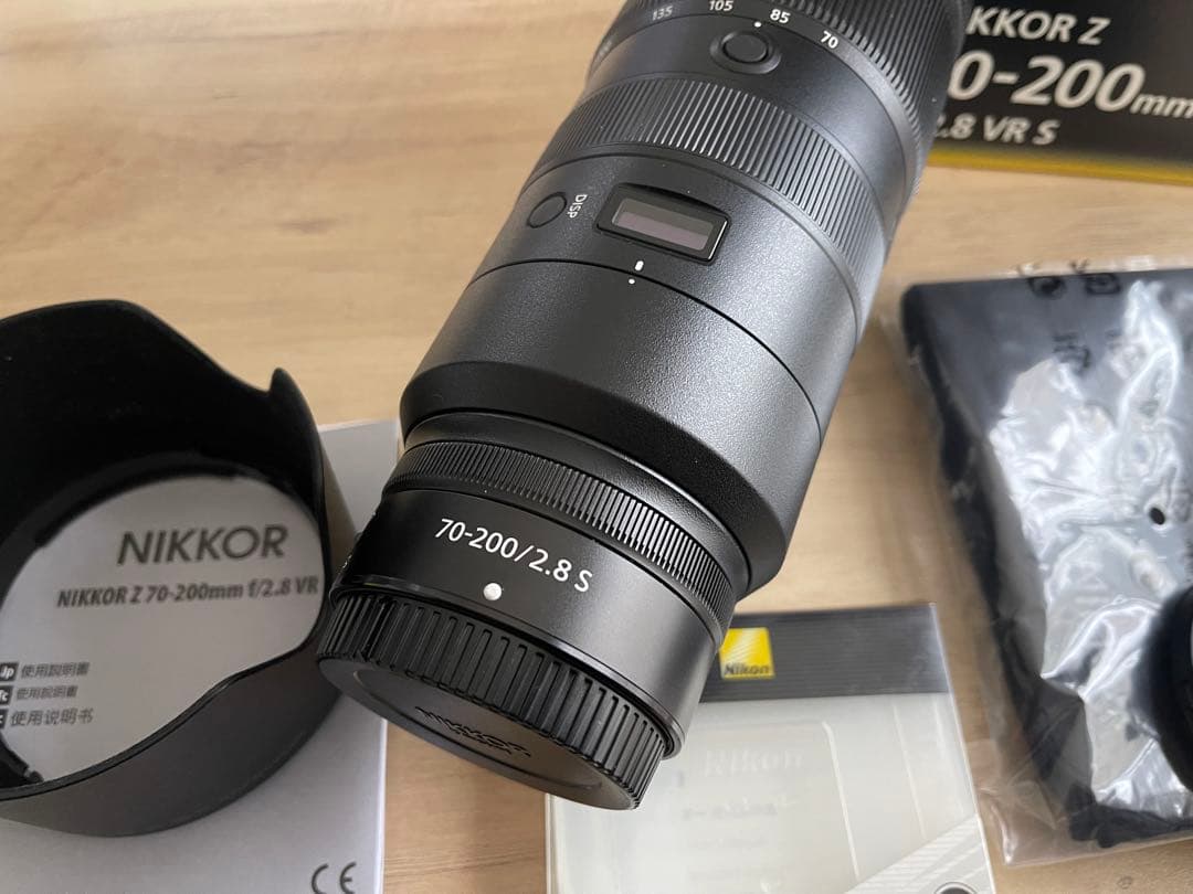 Nikon Z 70-200mm f/2.8 VR S 美品