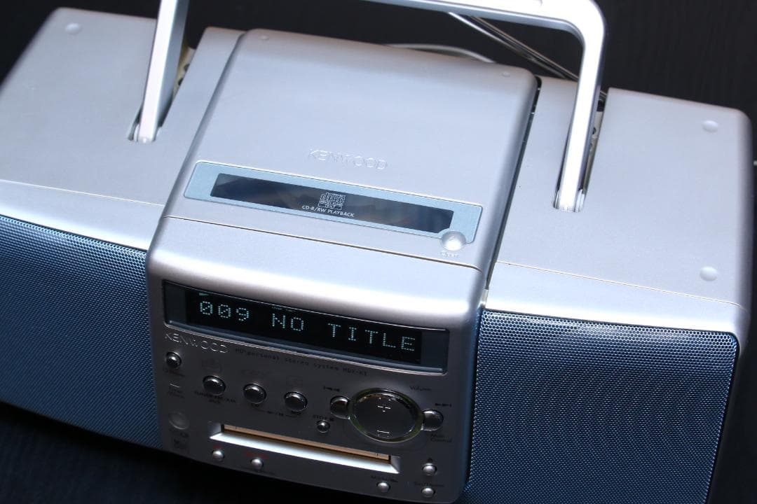 KENWOOD MDX-K1 CD/MD/TUNER コンポ ラジカセ シルバー