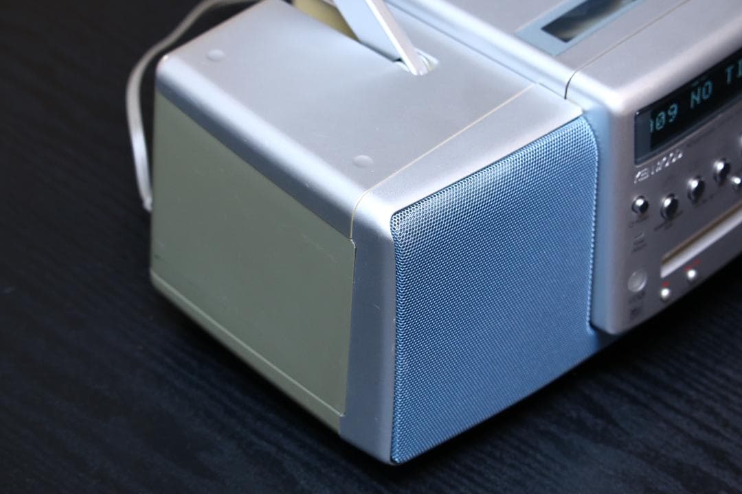 KENWOOD MDX-K1 CD/MD/TUNER コンポ ラジカセ シルバー